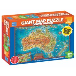 Giant Map Puzzle - Down Under - 300pc Large