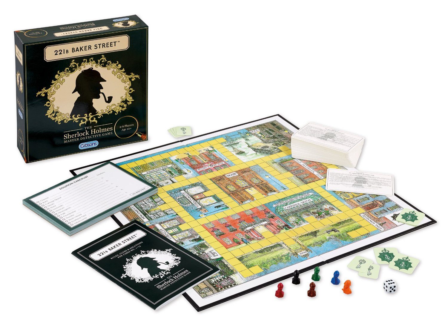 221B Baker St - The Sherlock Holmes Master Detective Game - Image 2
