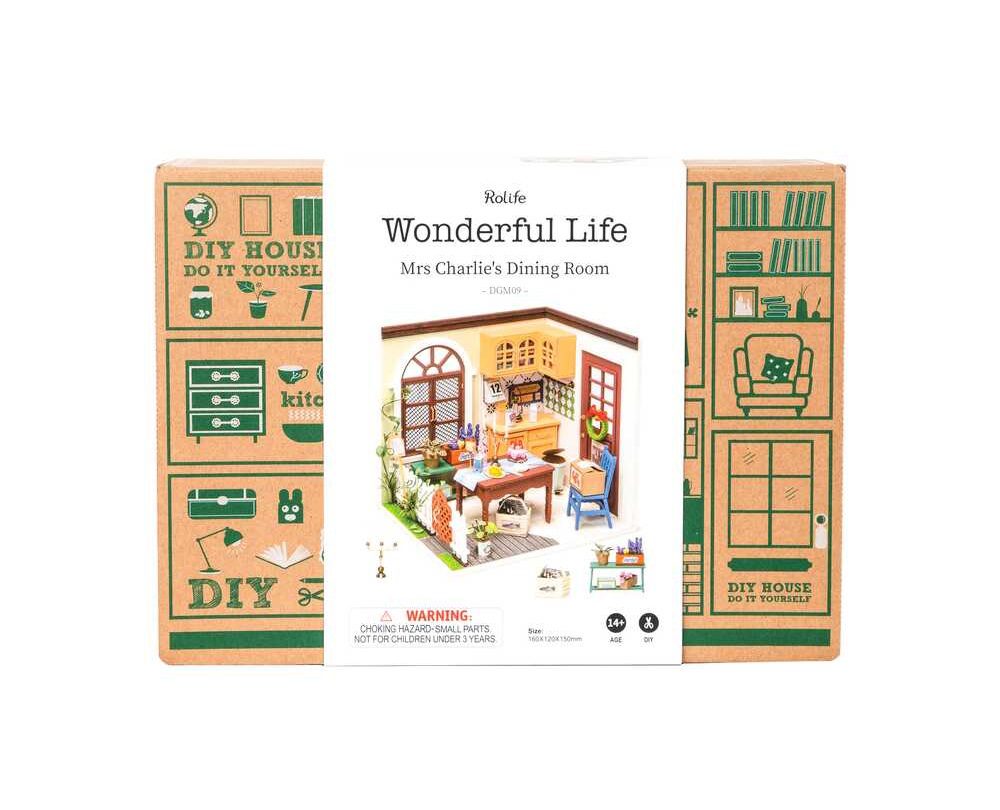 DIY Mini House - Charlies Dining Room