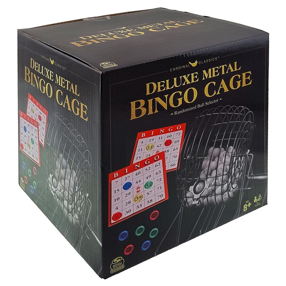 Deluxe Metal Cage Bingo