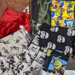 Dice Pouch - Handmade Dice Bag made in Melbourne (Assorted Designs)