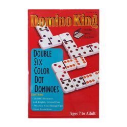 Dominoes - Double 6 - Coloured Spots (Domino King)