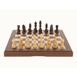 Chess Set - 30cm 12in Folding Walnut