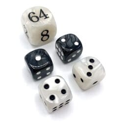 Dice - Backgammon - Set of Five
