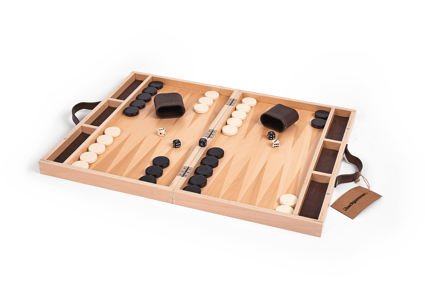 Backgammon - 19in Timber - By Planet Finska