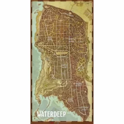 D&D - Waterdeep Map