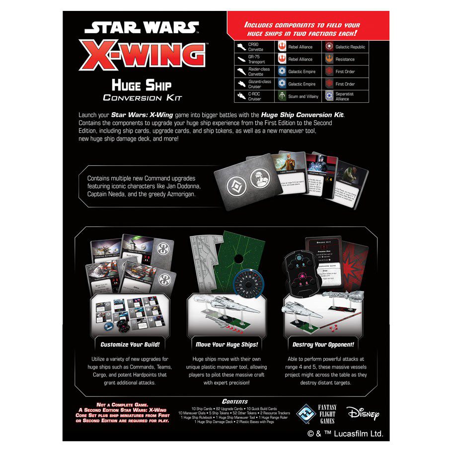 Star Wars X-Wing Miniatures Game - Huge Ship Conversion Kit - Image 3