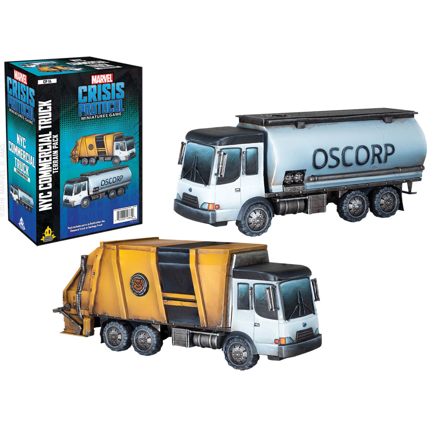 Marvel Crisis Protocol - Garbage Truck/Chem Truck Terrain Explosion - Image 2
