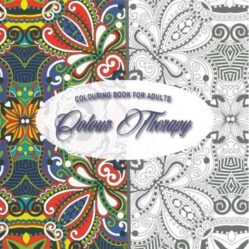 Adult Colouring Book - Colour Therapy