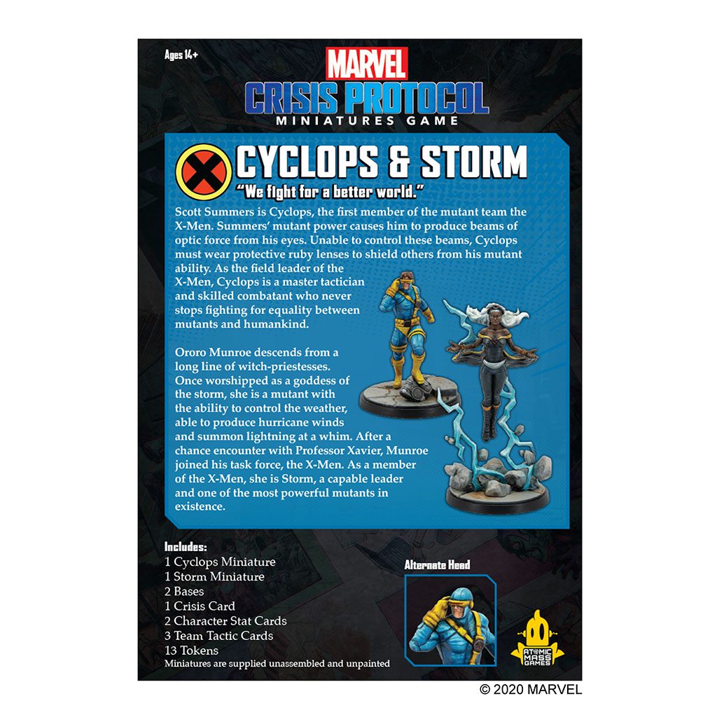 Marvel Crisis Protocol - Storm and Cyclops - Image 2