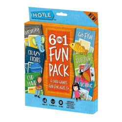 6 in 1 Fun Pack - Kids Card Games - Hoyle
