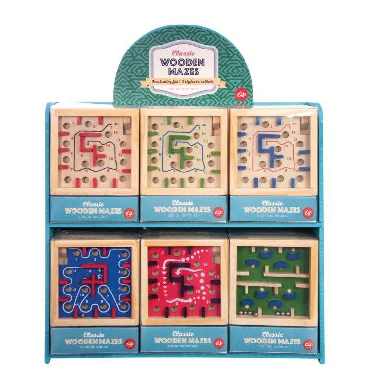 Classic Wooden Maze Assorted