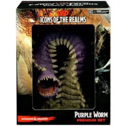 D&D - Icons of the Realm - Fangs and Talons - Purple Worm - Premium Set