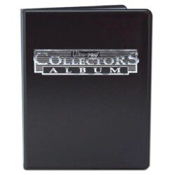 Collector Portfolio Folder - 9 Pocket - 10 Page (Black)