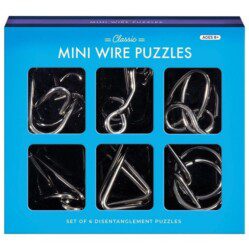 Classic Mini Wire Puzzle Set Of 6