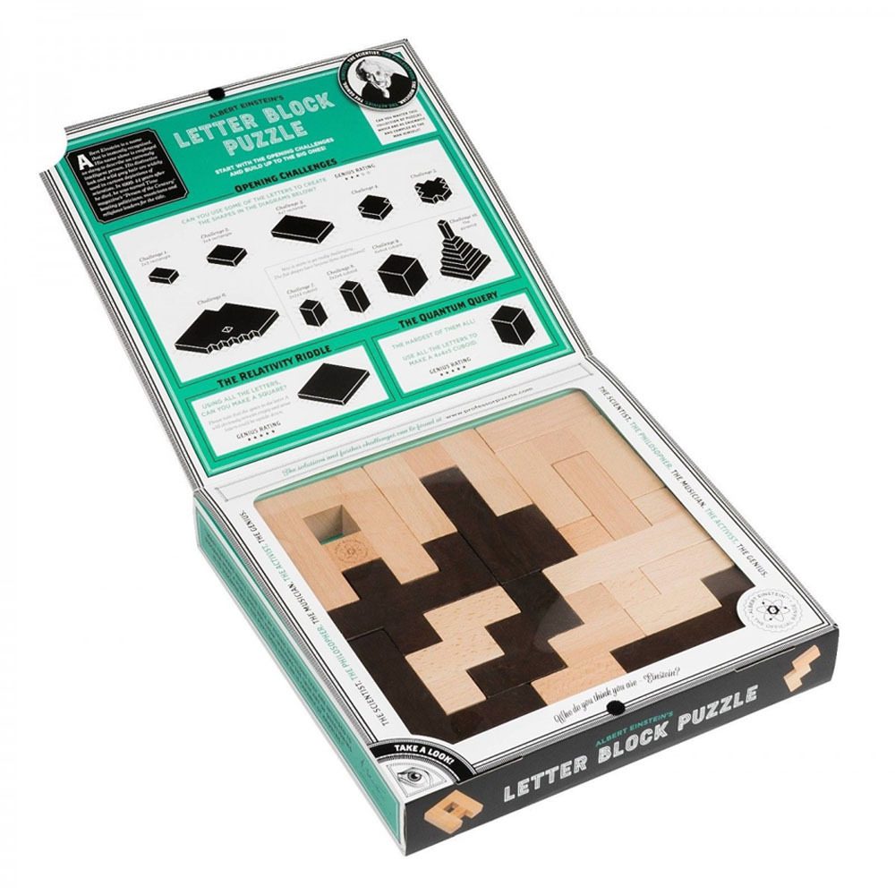 Einsteins Letter Block Puzzle - Image 3