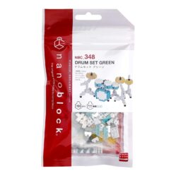 Nanoblock Drum Set Green