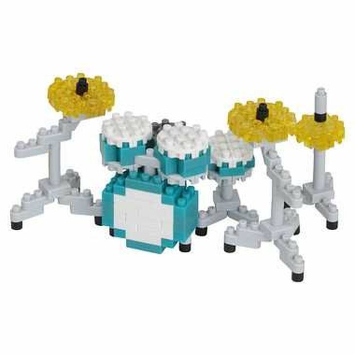 Nanoblock Drum Set Green - Image 2
