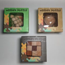 Wooden Puzzles - 3 Different Designs