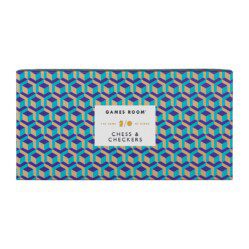 Chess & Checkers – Blue