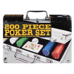 Classic 200pc Poker Set in Aluminium Case