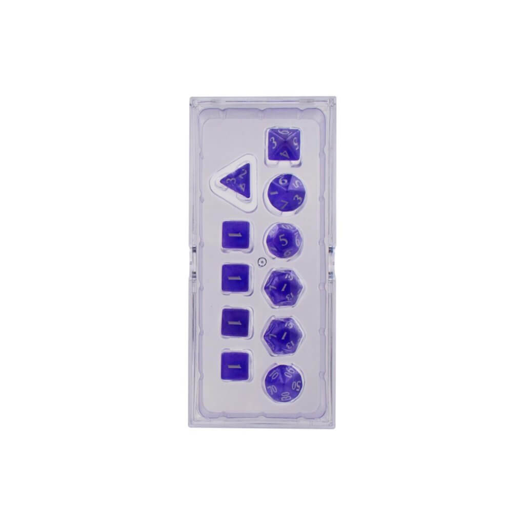 Dice Set - 4-20 - Eclipse 11 Dice Set: Royal Purple - Image 5