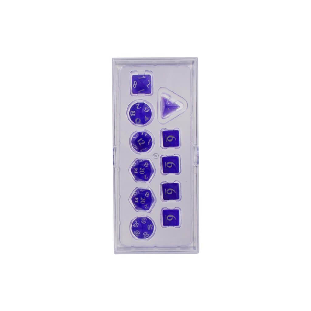 Dice Set - 4-20 - Eclipse 11 Dice Set: Royal Purple - Image 6