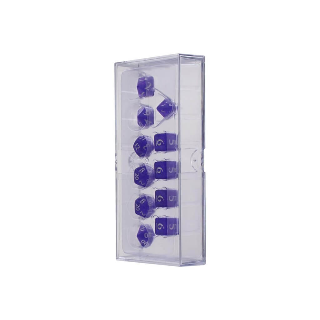 Dice Set - 4-20 - Eclipse 11 Dice Set: Royal Purple - Image 7
