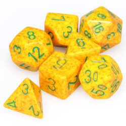 Dice Set - 4-20 - Speckled Lotus