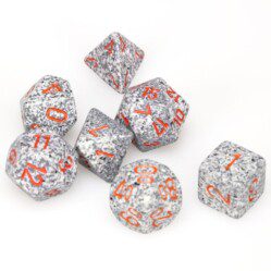 Dice Set - 4-20 - Speckled Granite