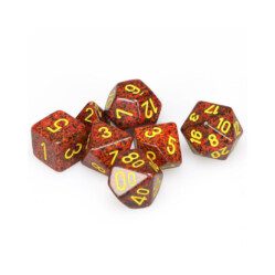 Dice Set - 4-20 - Speckled Mercury