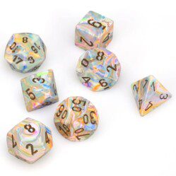 Dice Set - 4-20 - Vibrant w/Brown