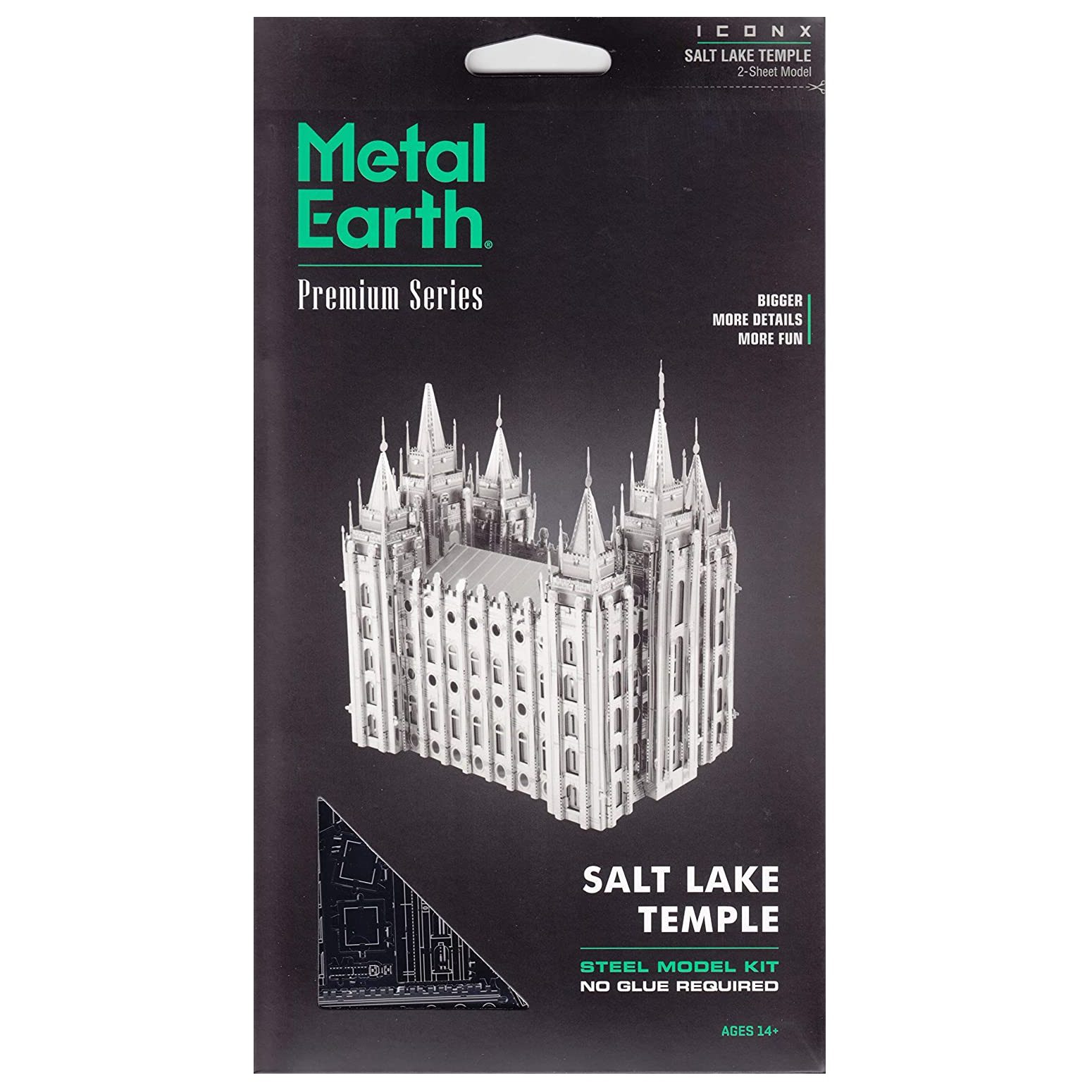 Metal Earth - ICONX - Salt Lake City Temple