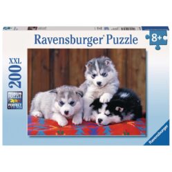 Mignons Huskies Puzzle 200pc