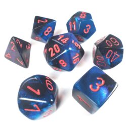 Dice Set - 4-20 - Gemini Black-Starlight/Redset