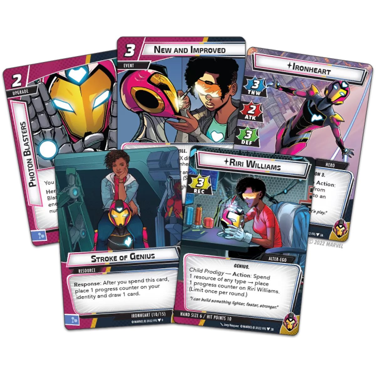 Marvel Champions LCG - Ironheart Hero Pack - Image 2