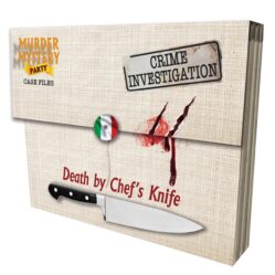 Murder Mystery Case Files - Unsolved Crimes: Death by Chefs Knife