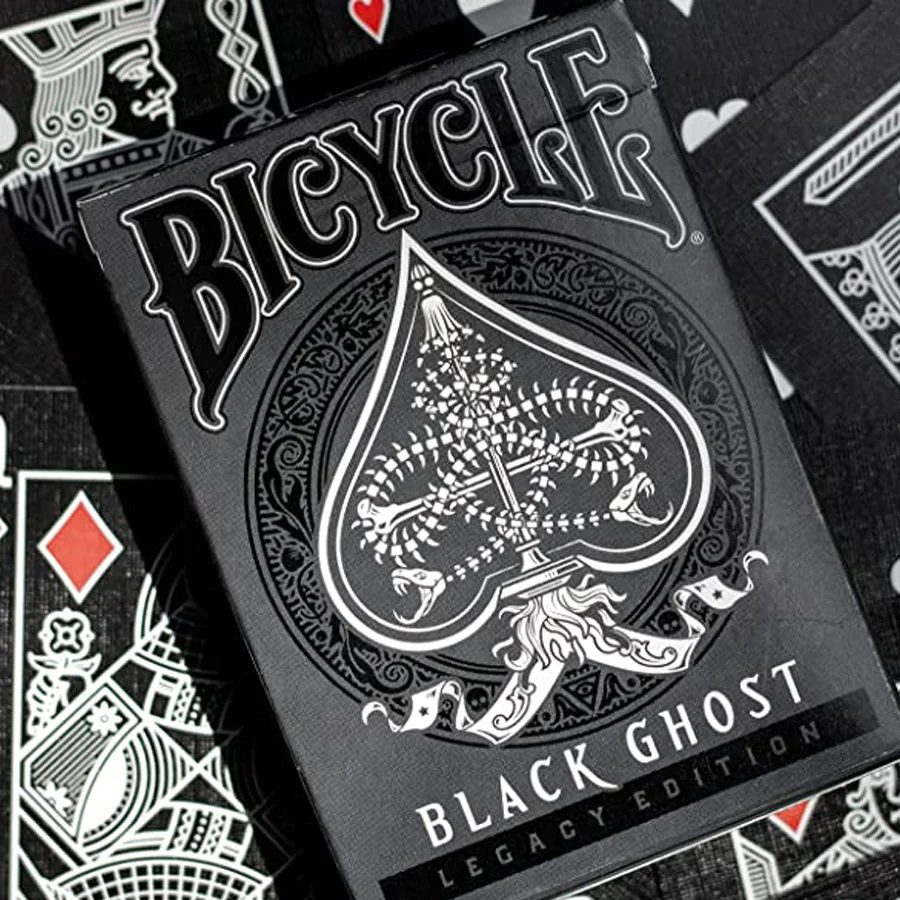 Playing Cards - Single - Black Ghost (Legacy Edition) - Image 3