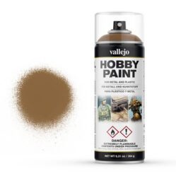 Vallejo Aerosol - Leather Brown 400ml