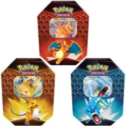 Pokemon - Hidden Fates Tin - Art Set (Set of 3)