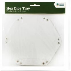 LPG Hex Dice Tray 8in White