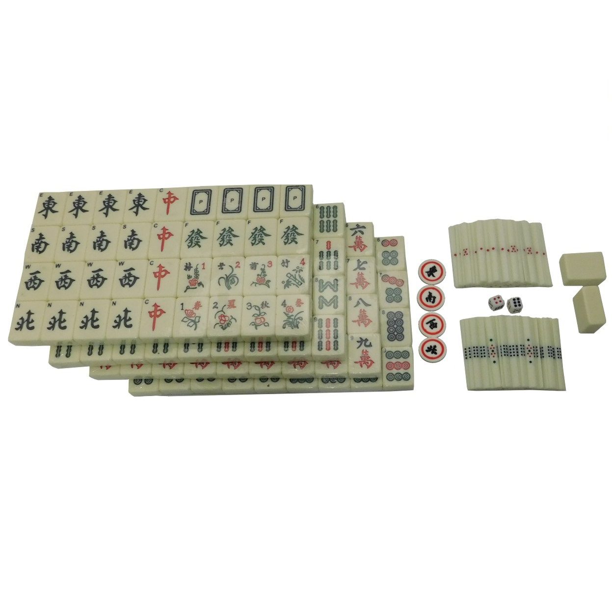 Mah Jong - Classic Chinese Case - Black - Image 9