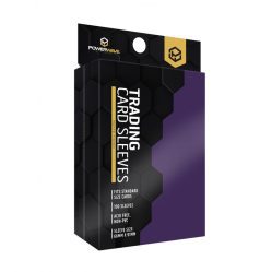 Powerwave Matte Card Sleeves 100 Pack - Purple