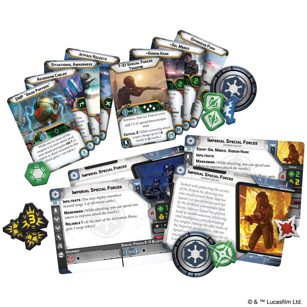 Star Wars Legion - Inferno Squad Unit Expansion - Image 3
