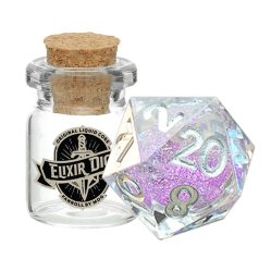 MDG Individual D20 - Elixir Liquid Core Dice - Sorcerous Swirl