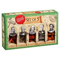 Great Minds Puzzles Set of 5