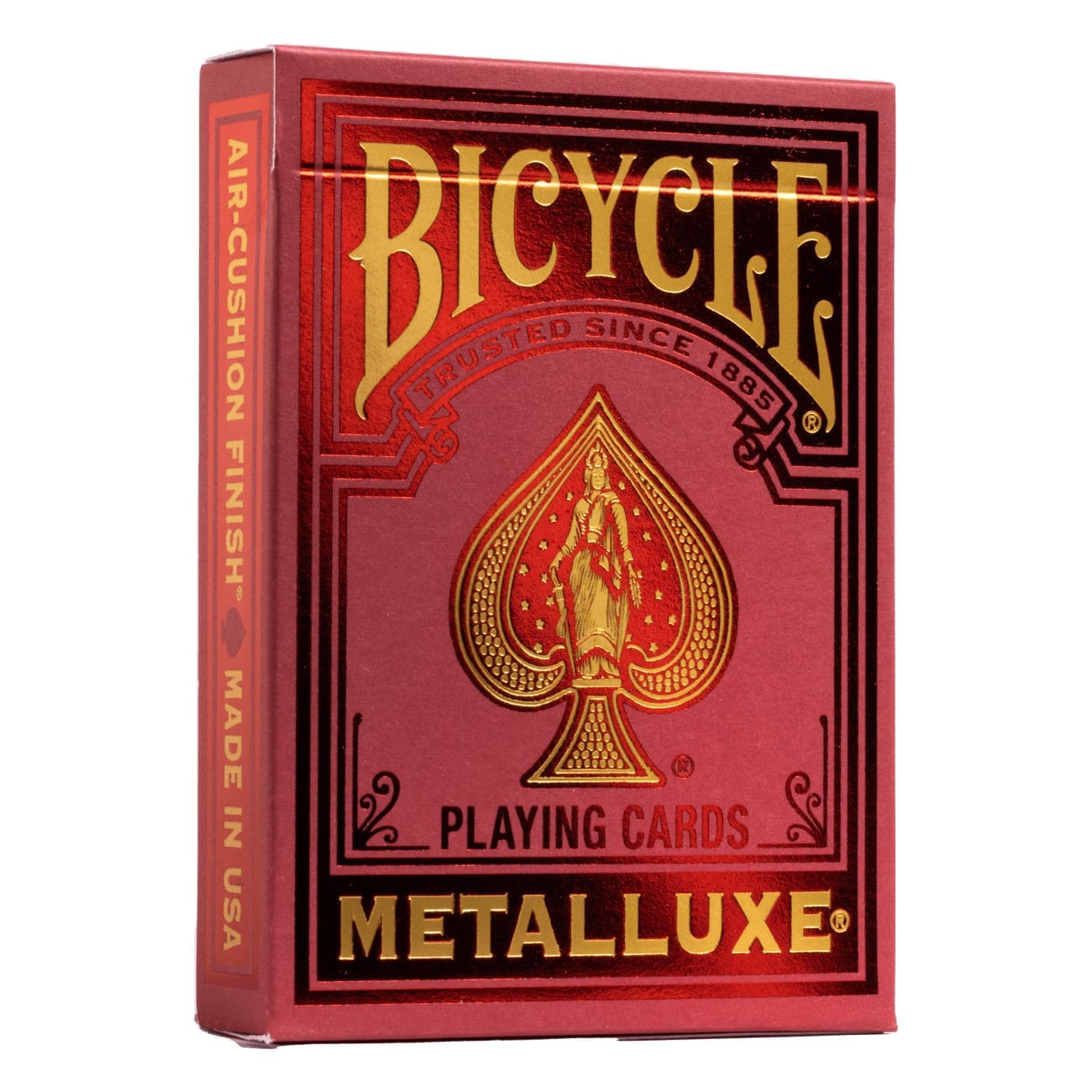 Playing Cards - Single - Metalluxe - Red