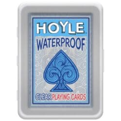 Playing Cards - Single - Hoyle - 100% Clear Plastic - Waterproof