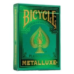 Playing Cards - Single - Metalluxe - Green