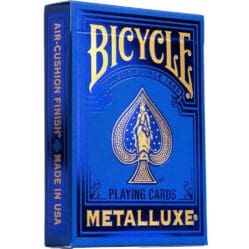 Playing Cards - Single - Metalluxe - Blue